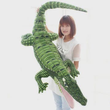 Reusachtige Pluche Krokodil Knuffel - 105-195cm - Levensecht