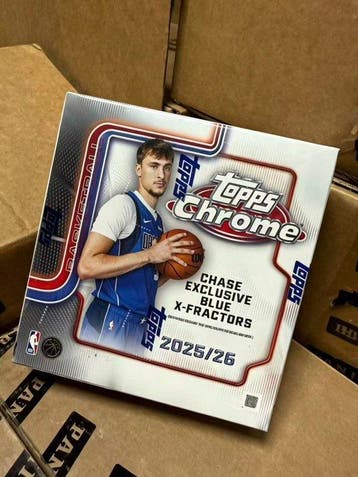 2025/26 Topps Chrome Cooper Flagg Parallel card, Insert card, Nieuw