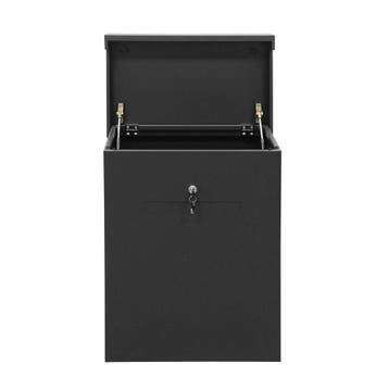 Logixbox Topbox-XL Plus pakketbox met brievenbusklep - grijs, Verzenden, Nieuw