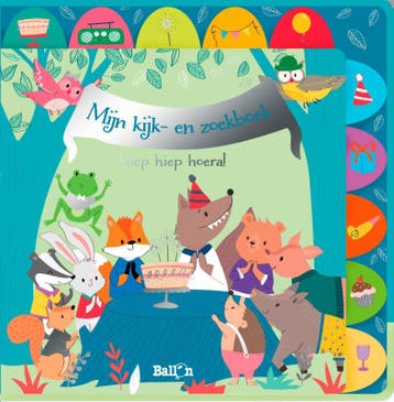 Hiep hiep hoera! / Mijn kijk- en zoekboek - Malu Lenzi, Verzenden, Gelezen, Malu Lenzi