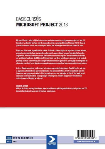 Project 2013 / Basiscursussen - Wilfred de Feiter, Verzenden, Gelezen, Wilfred de Feiter