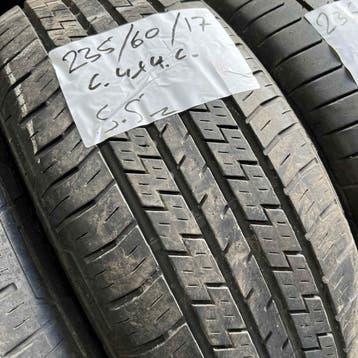 2 x Continental 4X4 Contact 235-60-17 Zomerbanden 5,5mm, Gebruikt, 17 inch, Ophalen of Verzenden, 235 mm