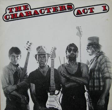 LP gebruikt - The Characters - Act I WHITE VINYL, Verzenden, Zo goed als nieuw