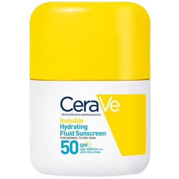 CeraVe Invisible Hydrating Fluide Sunscreen SPF50 - 50ml, Ophalen of Verzenden, Nieuw, Overige typen