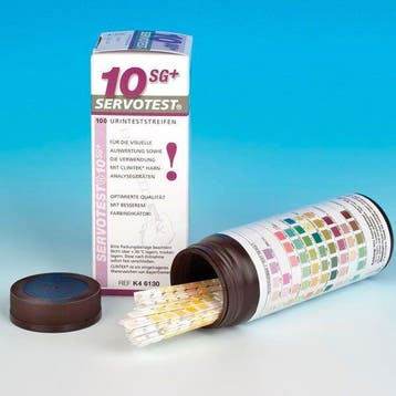 SERVOTEST® 10SG+ 100 stuks, geschikt voor Clinitek analyser, Verzenden, Nieuw