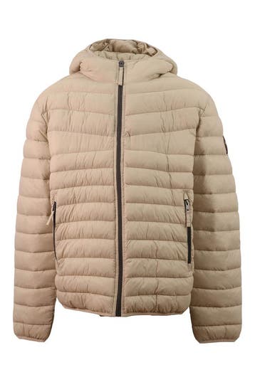 Napapijri Winterjas in maat 3XL Beige, Kleding | Dames, Napapijri, Verzenden, Zo goed als nieuw, Beige