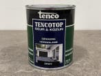 Veiling - 4x Tenco tencotop lakverf zwart 750ml, Nieuw