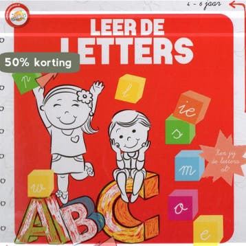 Leer de letters - vanaf 4 - 6 jaar - Lezen is leuk!, Verzenden, Gelezen, Toy universe