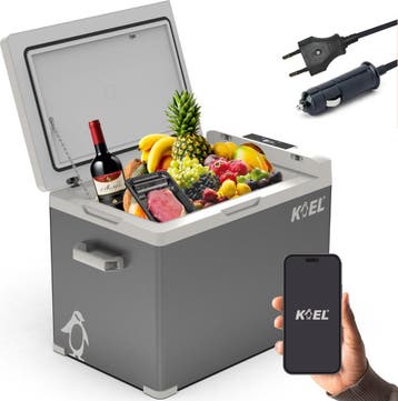 KOEL Crate 40 Compressor Koelbox Elektrisch 12 en 230 Volt, Ophalen of Verzenden, Nieuw