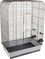 Parkietenkooi Marja Zwart Grijs, Dieren en Toebehoren, Ophalen of Verzenden, Nieuw, Metaal, Vogelkooi