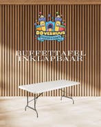 Buffettafels inklapbaar huren – €10 p/dag, Hobby en Vrije tijd, Feestartikelen | Verhuur, Zo goed als nieuw