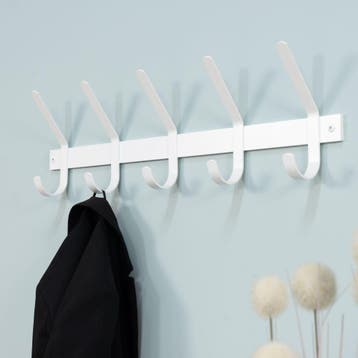 Spinder Design Dexter 5 wandkapstok - wit, Verzenden, Nieuw