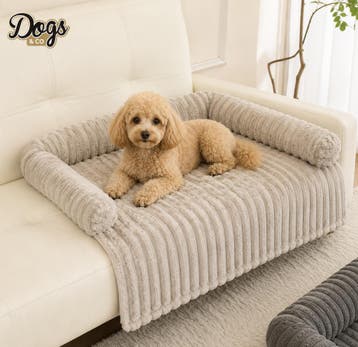 Corduroy Bankdeken Beige Maat S – 70 × 65 cm| Luxe Bankbe, Ophalen of Verzenden, Nieuw, Overige