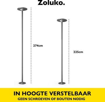 2dekans | Zoluko Professionele Danspaal - Verstelbaar in, Ophalen of Verzenden, Zo goed als nieuw