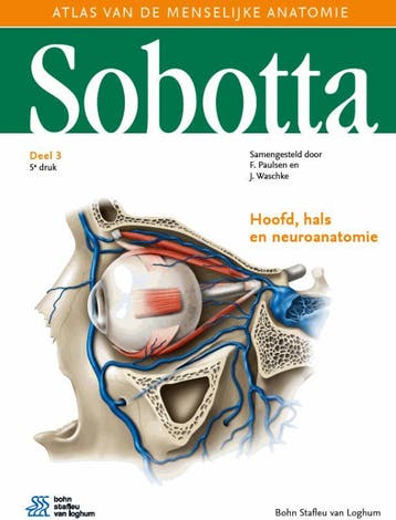 Sobotta 3 Hoofd hals en neuroanatomie 9789036821377, Boeken, Verzenden, Zo goed als nieuw