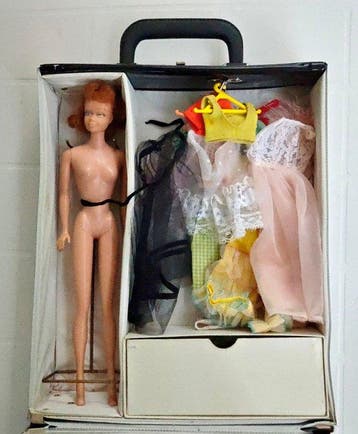 Mattel - Barbiepop Barbie Midge stock 860 titian - 1960-1970