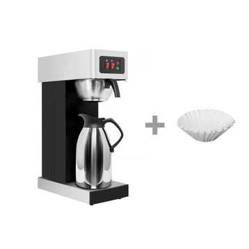 GGM Gastro | Koffiezetapparaat - filterkoffie - 2,2L - incl., Verzenden, Nieuw in verpakking, Koffie en Espresso