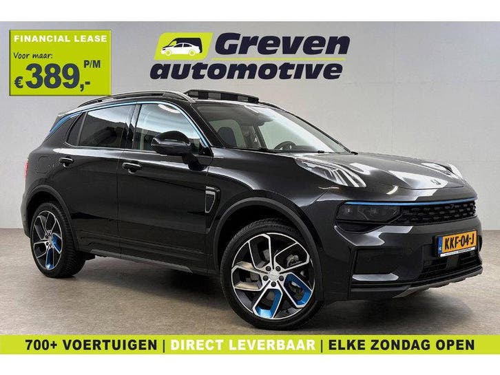 Lynk Co 01 1.5 | Pano | Memory | 360° | Virtual | Sfeer |, Auto's, Lynk & Co, Automaat, SUV of Terreinwagen, Zwart, Euro 6, Stof