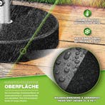 tillvex® Granit Parasolstandaard met wielen en transportgree, Verzenden, Zo goed als nieuw