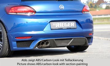 Rieger achteraanzetstuk | Scirocco 3 (13): 08.08-04.14 (tot, Verzenden, Nieuw, Volkswagen