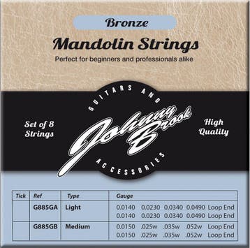 Mandoline snaren bronze medium, Verzenden, Nieuw