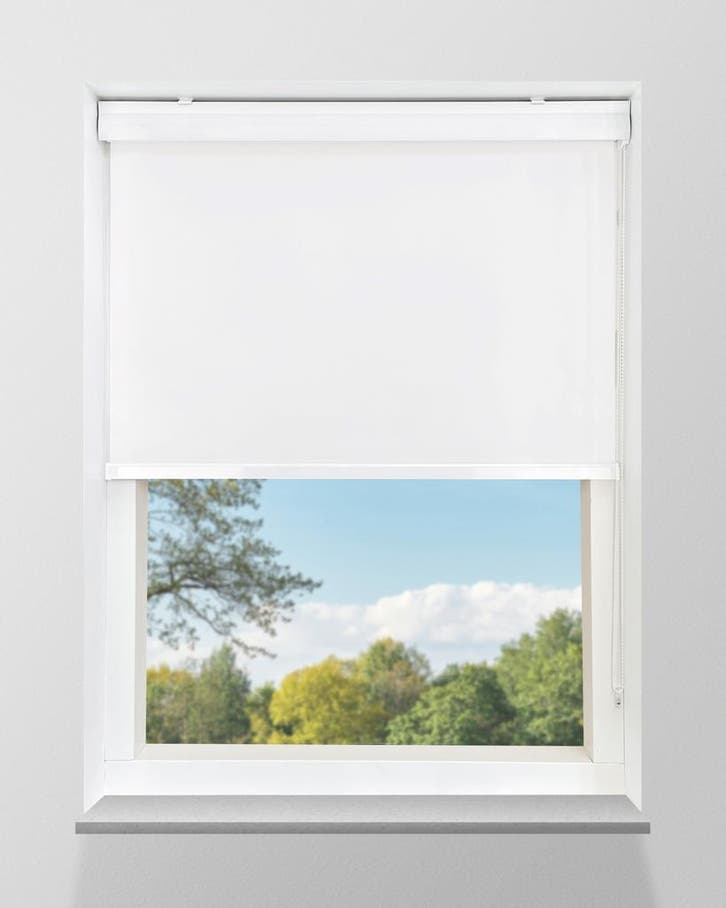 Rolgordijn Cassette Lichtdoorlatend Wit in vele maten, Huis en Inrichting, Stoffering | Gordijnen en Lamellen, Wit, Nieuw, 200 cm of meer