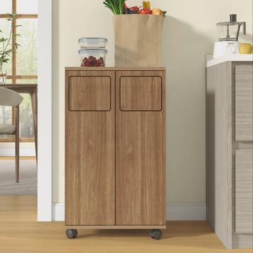 Keuken Afvalscheidingskast met Wielen - Verborgen Opslag & D, Verzenden, Nieuw