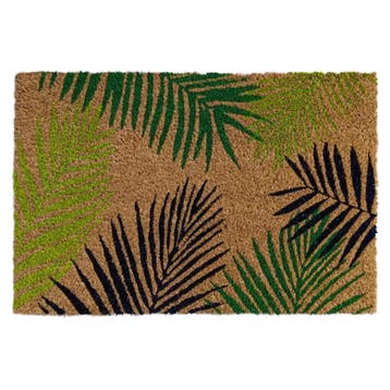 Kokosmat 'Leaf' met bladmotief - 50x80 cm, Verzenden, Nieuw