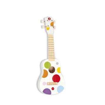 Janod Confetti - Ukelele voor kinde van €32,99 voor €32,90, Ophalen of Verzenden, Nieuw