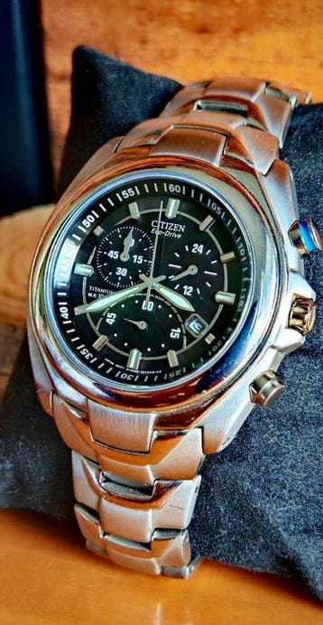 Citizen - Eco-Drive cronografo Marinaut Titanium - Zonder, Nieuw