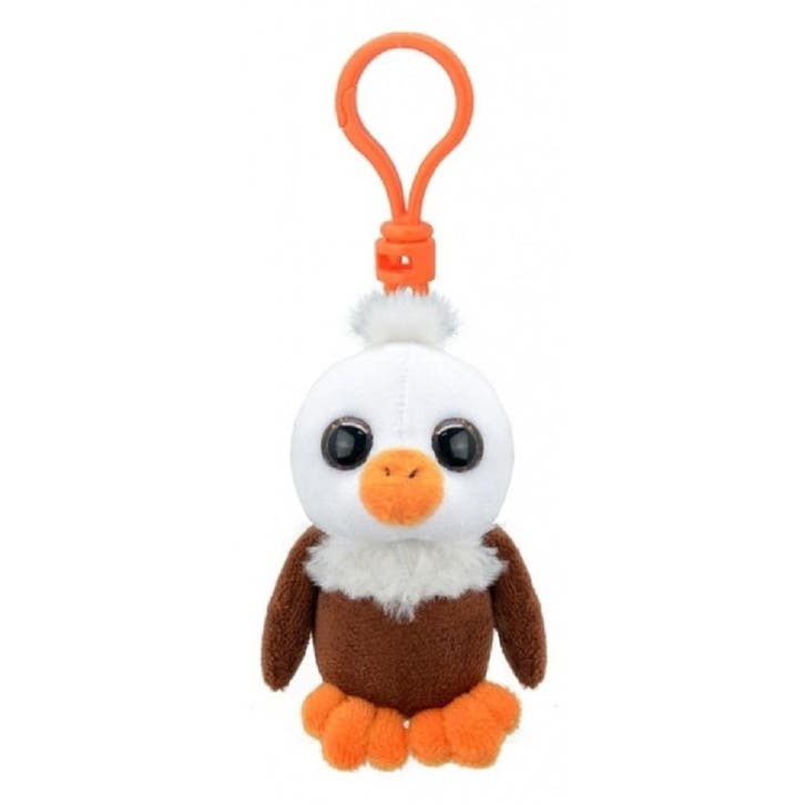 Pluche mini knuffel vogel adelaar sleutelhanger 9 cm - Knu.., Kinderen en Baby's, Speelgoed | Knuffels en Pluche, Ophalen of Verzenden