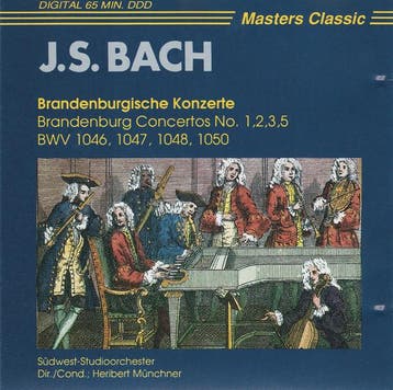 cd - J.S. Bach - Brandenburgische Konzerte, Verzenden, Zo goed als nieuw