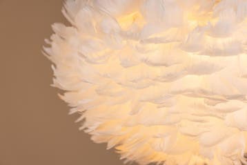 Hanglamp - Sky - 45 cm - Wit - Veer - Jörn, Huis en Inrichting, Lampen | Hanglampen, Verzenden, Nieuw