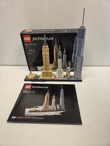 Lego Set - 21028 - Architecture - LEGO Architecture New York, Nieuw