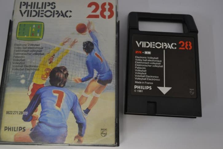 Electronic Volleyball (VIDEOPAC 28), Spelcomputers en Games, Spelcomputers | Overige, Zo goed als nieuw, Verzenden