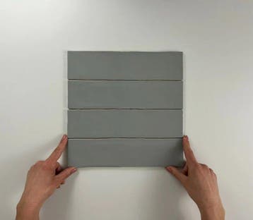 Wandtegel Equipe Cerámica Colonial Grijs Mat 7,5x30, Nieuw, 20 tot 40 cm, 10 m² of meer, Wandtegels