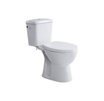 Duoblok Toilet BWS Amora Randloos Met Zitting Softclose, Ophalen of Verzenden, Nieuw, Overige typen
