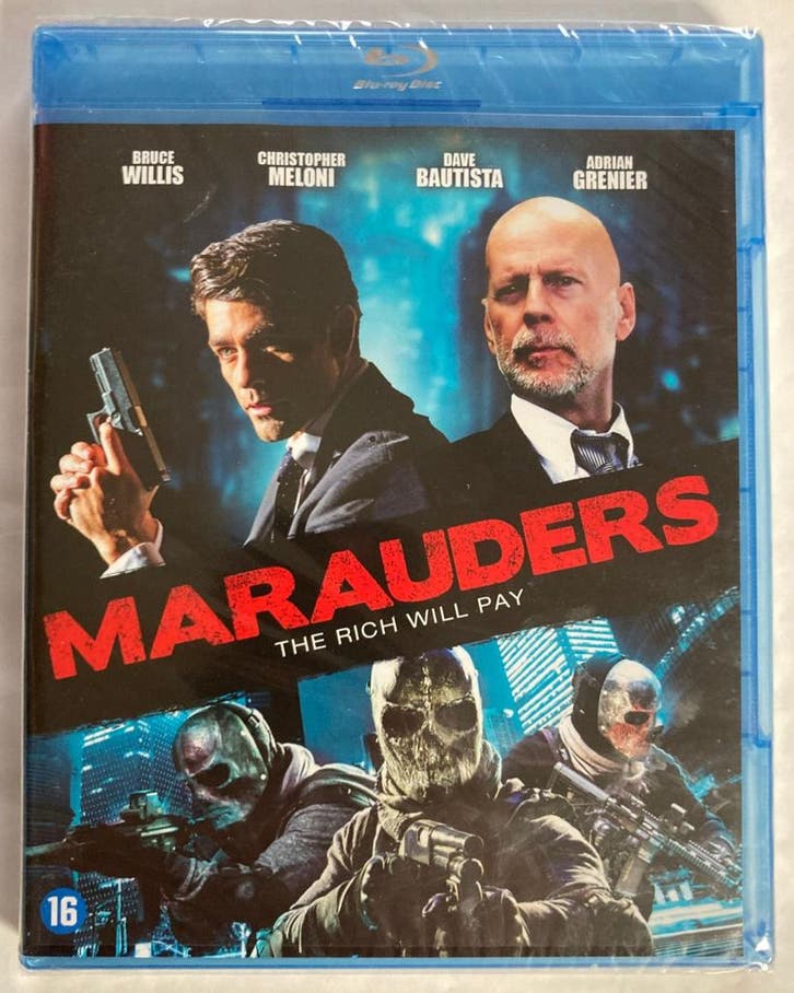 MARAUDERS (IN SEAL) (BLURAY), Cd's en Dvd's, Blu-ray, Gebruikt, Verzenden