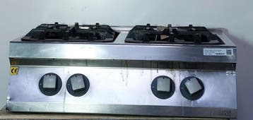 Occasion Electrolux 4-vlams gaskooktafel, Zakelijke goederen, Horeca | Keukenapparatuur, Ophalen, Gebruikt, Overige typen
