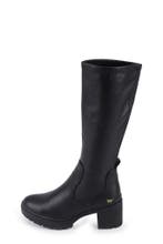 Mustang Laarzen in maat 40 Zwart, Kleding | Dames, Schoenen, Hoge laarzen, Verzenden, Zwart, Zo goed als nieuw