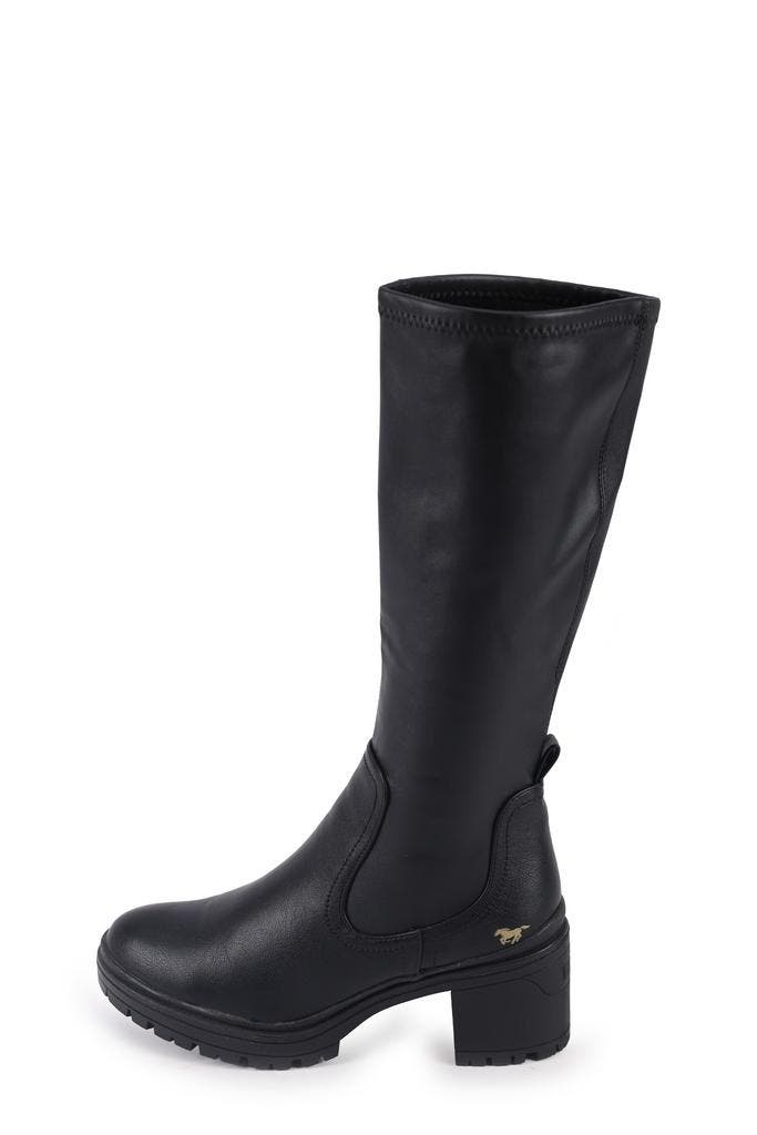 Mustang Laarzen in maat 40 Zwart, Kleding | Dames, Schoenen, Zwart, Zo goed als nieuw, Hoge laarzen, Verzenden