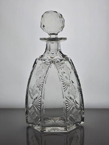 Bohemia Crystal - Karaf - Glas, Antiek en Kunst, Antiek | Glas en Kristal