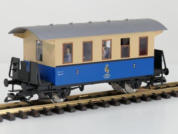 PIKO 37130 BL Personenwagen Königlich Ketschenbacher Krei.., Ophalen of Verzenden, Gebruikt, Overige typen, Analoog