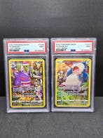 Pokémon - 2 Graded card - Gengar, Snorlax TG06; TG10 Full, Nieuw