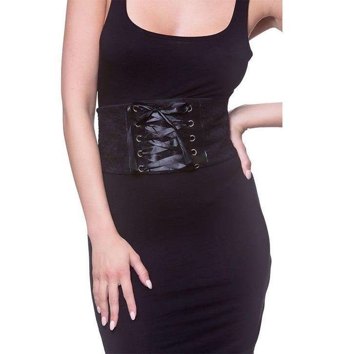 Piraten Corset Zwart, Hobby en Vrije tijd, Feestartikelen, Feestartikel, Nieuw, Verzenden