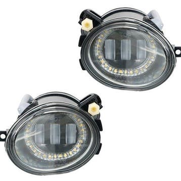 LED Angel Eyes mistlampen passend voor BMW 3 serie E46 en..., Verzenden, Nieuw