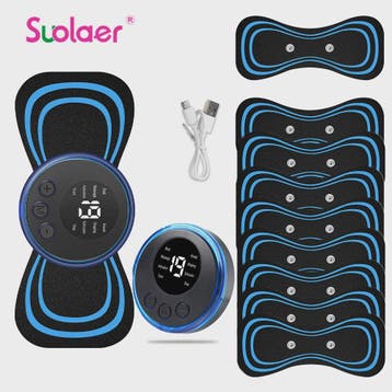 Draagbare EMS Nek Massager voor Spierpijn Verlichting & Onts, Verzenden, Nieuw