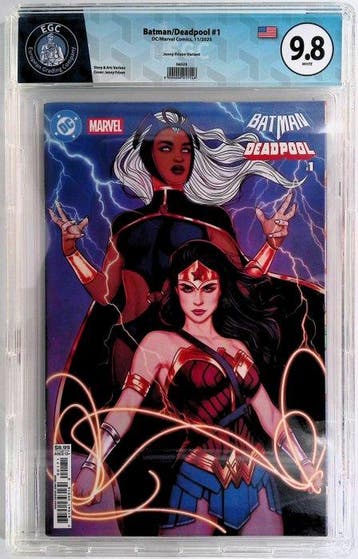Batman/Deadpool #1 - EGC 9.8 - 1 Graded comic - Eerste druk, Boeken, Nieuw