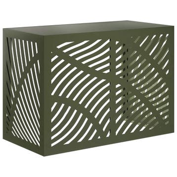 vidaXL Airconditioner hoes Olijfgroen 100 x 50 x 70 cm Staal, Verzenden, Nieuw