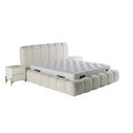 Opberg Boxspring iDol, Ophalen of Verzenden, Nieuw, Tweepersoons, Beige